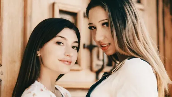 ◤Girlsway◢ Blooming Romance ►Kimora Quin, Mae Milano 