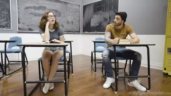 ◤Only Te*** Blowjobs◢ Study Buddies With Benefits With Leana Lovings ►Leana Lovings 