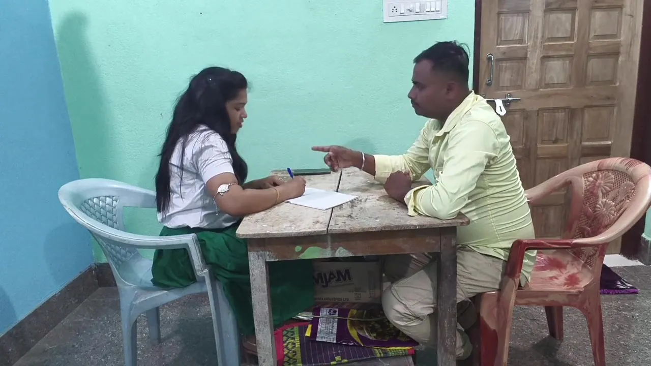 My tuition teacher fucked me hard in my room when I was read 