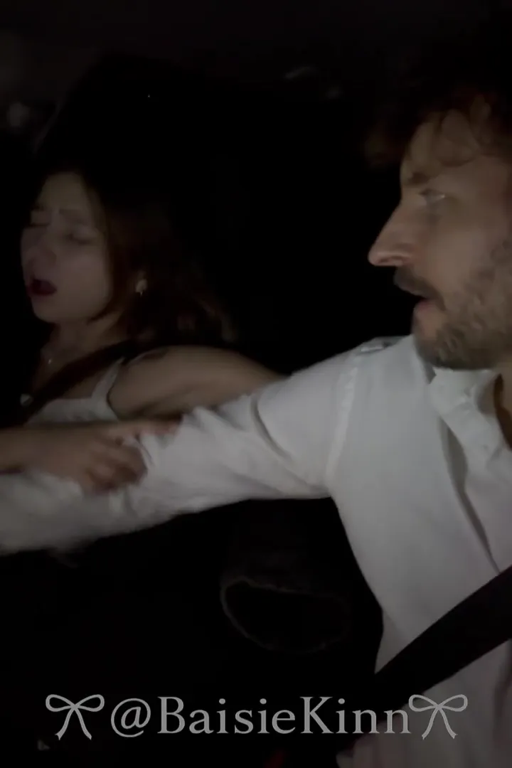 Daddy Fingers Ba*** to Massive Squirting Orgasm on Freeway - Risky Car Play After Date, Soaking Wet Pussy While Driving! 
