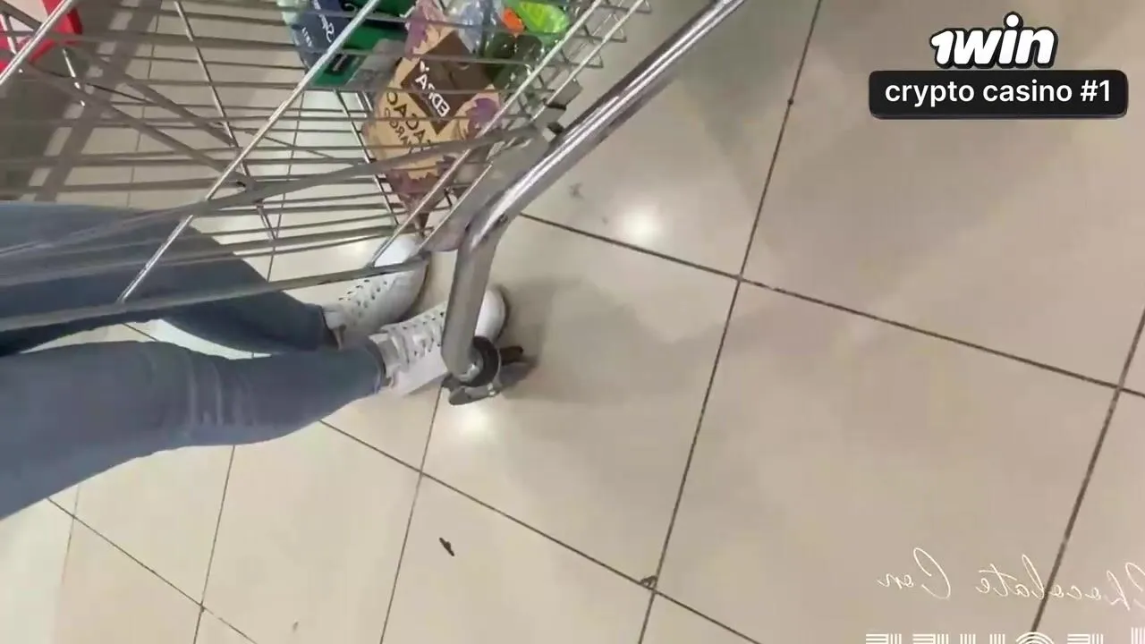 Super hot gonzo sex scene with a girl from the supermarket! 